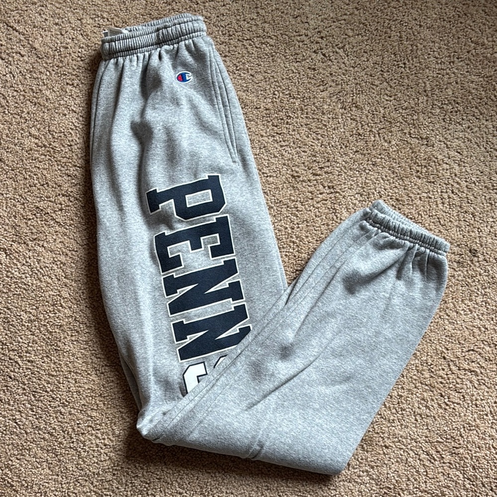 Champion Gray Penn State Joggers